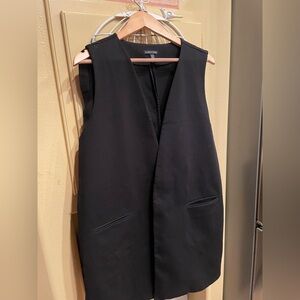 Eileen Fisher Classic Black long  Vest